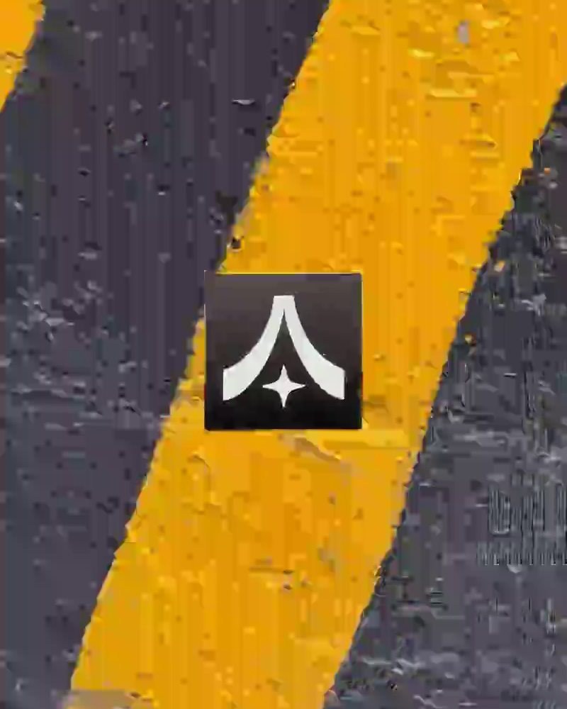 The Asa Studio mark on a yellow and black kerb stripe